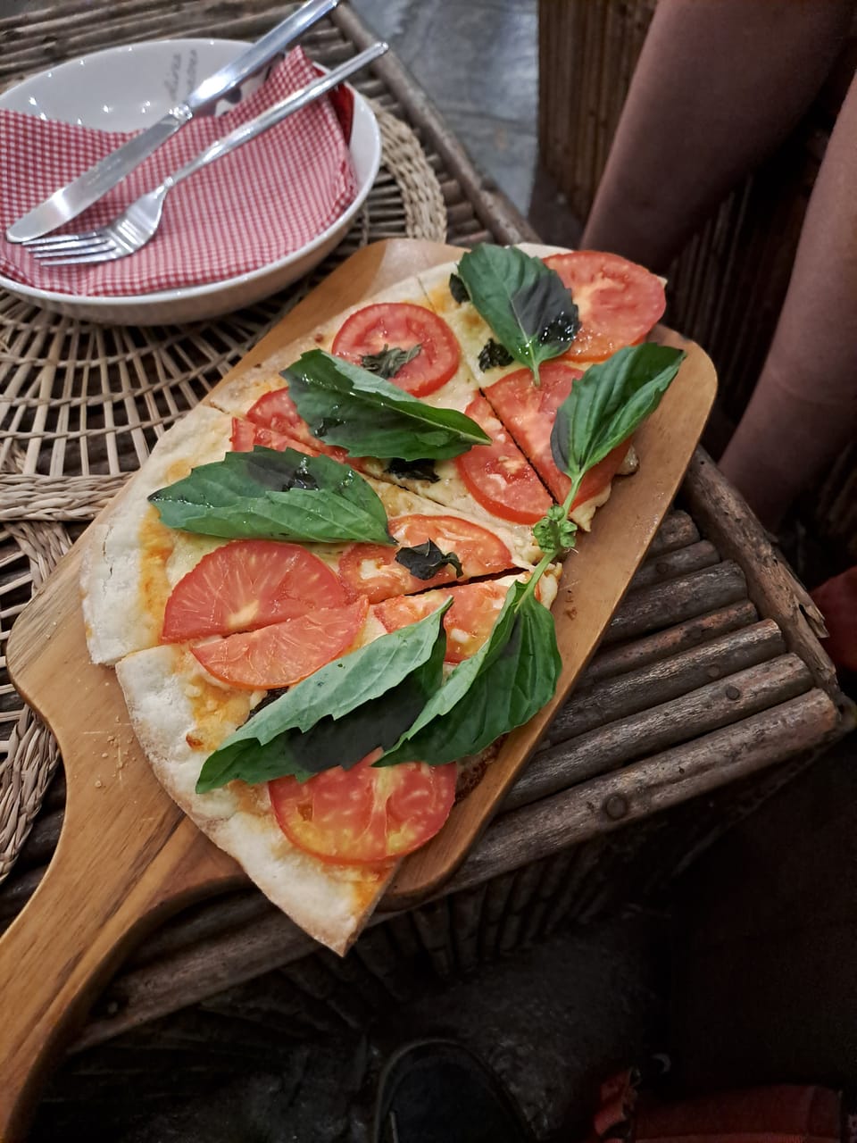 Klein, aber fein. Unsere "mittelgroße“ Pizza.