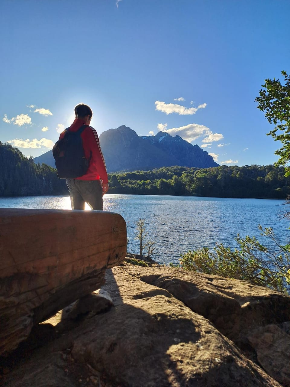 Guille von hinten am Cerro Llao Llao.