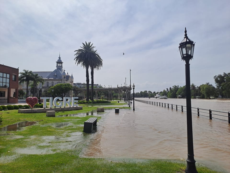 Das Museum in Tigre war leider geschlossen. Muss wohl der Wassermann gewesen sein.